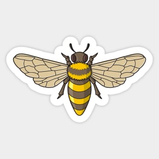 Honeybee Icon Sticker